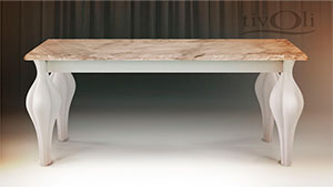 «Фиоре» - обеденный стол на камне от TIVOLI.
